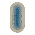 thumbnail image 1 of Mohave Tressé - Bleu Lac - 2 Pieds x 3 Pieds, 1 of 1