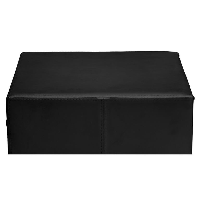 Baxton Studio Dorian White Faux Leather Upholstered Modern Nightstand Baxton Studio Dorian White Faux Leather Upholstered Modern Nightstand