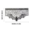 thumbnail image 3 of BUTASY Halloween Table Runner, Black Lace Spider Web Table Runner for Halloween Table Runner, Spooky Table Runner for Fall Holiday Decoration, 3 of 6