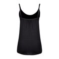 thumbnail image 6 of Fanxing Womens Camisoles with Built in Bras Camisole Tank Tops Spaghetti Strap Tank Tops Black,XXXXL, 6 of 7