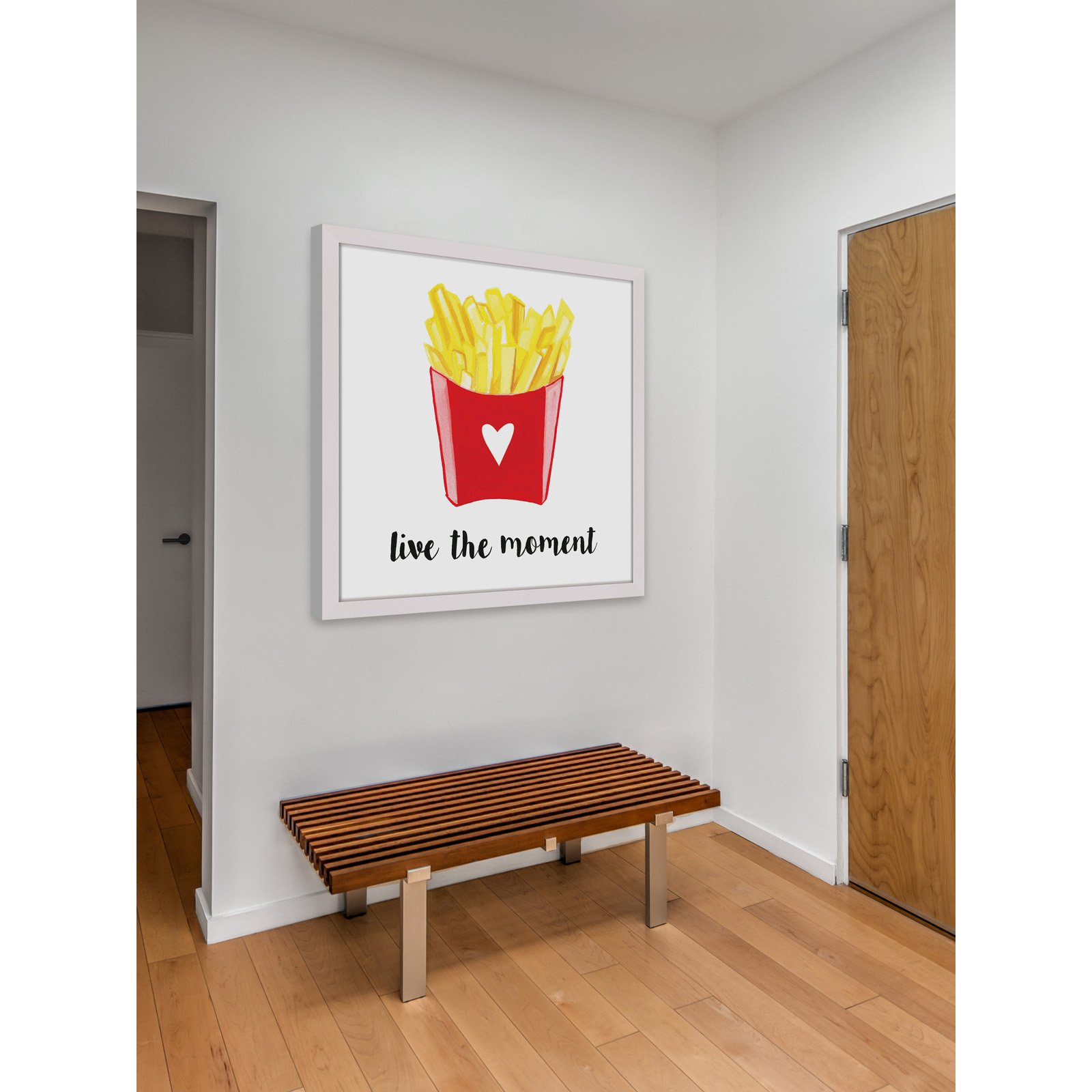 Marmont Hill "Fries" by Molly Rosner Framed Painting Print