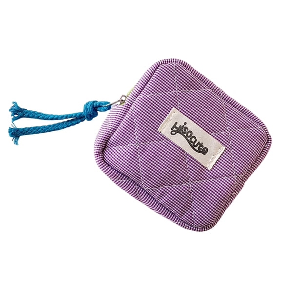 Minis Makeup Bag for Purse,Small Cosmetic Pouches Makeup Organizers Sanitary Napkin Storage Bag Portable Travel Bags