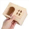 thumbnail image 2 of Hamster Hideout House Bunny Toy Rat House Pet Hamster Hiding Spot Mouse Hideouts Chinchilla Toys Rat Hideout, 2 of 6