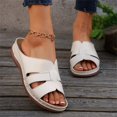 thumbnail image 7 of YOUYEDIAN Orthopedic Sandals for Women Beach Open Toe Arch Support Shoes Summer Comfortable Non Slip Slip on Wide Slippers, 7 of 7