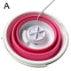 thumbnail image 1 of Lavadora plegable USB Turbinas ultrasónicas portátiles Mini lavadora para ropa interior Viajes a casa, Rosa, A Vogacara LF0190-03B, 1 of 7