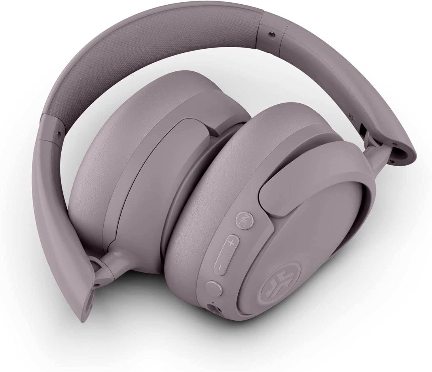 JLab JBuds Lux ANC over-Ear Headphones with Hybrid Active Noise Cancelling, 70-Hour Battery, Mauve
