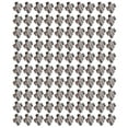 thumbnail image 2 of 100Pcs Photovoltaic Cable Clip Stainless Steel Wire Clamp Cord Fixing Holder Set Kit for Solar Panel PV, 2 of 22
