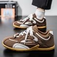 thumbnail image 3 of New/Men'S 2026 Spring New Retro Training Sneakers Casual & Comfortable Everyday Shoes | Versatile Flat-Soled White Agan Shoes, Lightweight Sports Footwear,  Upper, Rubber & PVC Sole, Fabric & Inner,, 3 of 5