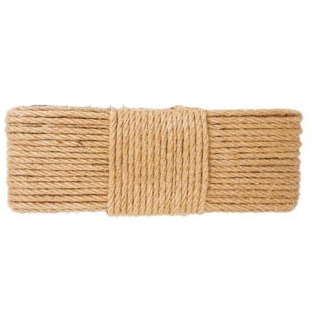 

Deoxygene 20M 6mm Hemp Rope Decorative Hemp Rope Sisal Rope Thick and Thin Jute Rope Handmade Diy Hemp Rope Cat Claw Rope