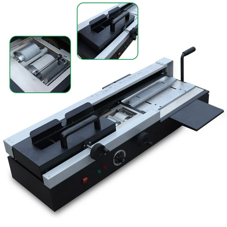 Automatic A4 glue binding machine 320mm 50S glue book binder