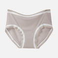 thumbnail image 2 of StSilkitty Women's Cotton Underwear Bowknot No Show Stretch Breathable Panties Solid Color Lightweight Bikini Briefs, 2 of 5