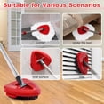 thumbnail image 4 of UYGDUY-Mop Heads for O Cedar EasyWring 1 Tank System Mop Heads Replacements, Full Set with 1 Base + 1 OCedar Scrubber Mop Head + 3 Spin Mop Replacement Heads, All-in-One Cleaning Kit for Home& Kitche, 4 of 4