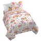 thumbnail image 1 of Jay Franco Hello Kitty Juego de edredón tamaño Queen – Ropa de cama de 7 piezas incluye juego de sábanas y fundas de almohada – Ropa de cama floral súper suave, 1 of 1