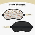thumbnail image 2 of Salouo Farm Birds Goose Pattern Eye Masks, 1-Pack Sleep Mask Eye Cover Washable Sleeping Eyeshade Block Sleep Shade Cover Light Reduces Traveling Gifts, 2 of 7