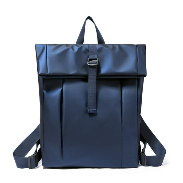 (azul)Mochila Monedero para Mujeres y Hombres Moda Mini Oxford Tela Casual Mochila Mochila Correas Ajustables para Trabajo y Viajes