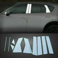 thumbnail image 1 of STEEL CHROME Pillar Posts Door Cover Mirrored Window Trim for Mazda CX-5 2017-21, 1 of 4