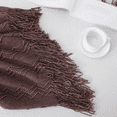thumbnail image 6 of Bourina Rhombus Brown Throw Blanket for Couch, Suitable for Adult, Soft and Lightweight, 50"⨉60", 6 of 6