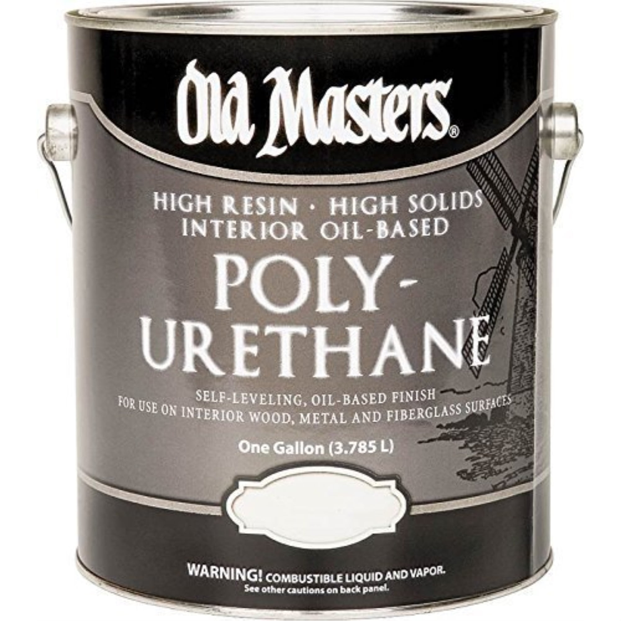 1806645 POLYURETHANE SATIN GL Old Masters Satin Clear OilBased