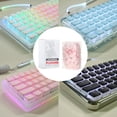 thumbnail image 3 of Pudding Keycaps 121Keys para 61/68/71/84/87/104 s mecánicos RGB Azul perfke Tecla de pudín, 3 of 5