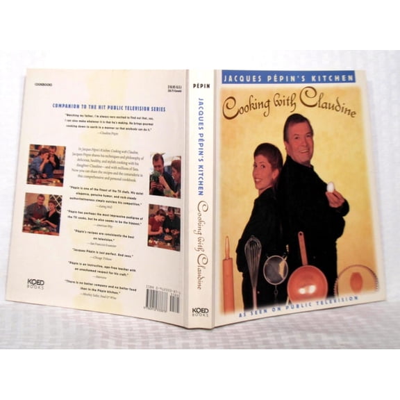 Pre-Owned Cooking With Claudine (Jacques Pepin's Kitchen), 9780912333878, 0912333871, Paperback, First Thus edition