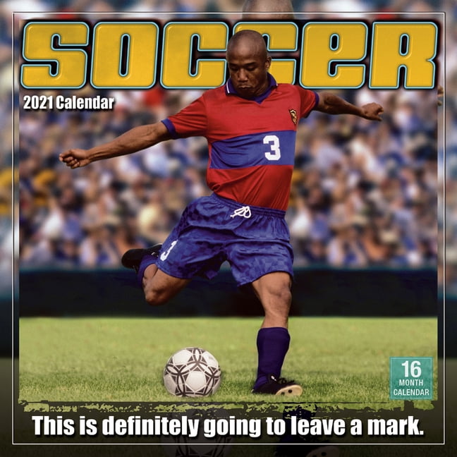 2021 Soccer 16 Month Wall Calendar Other Walmart Com Walmart Com soccer calendar 2021