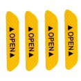 thumbnail image 4 of 4pcs Car Door Safety Reflective Tape Open tape Open reflective Sign Stickers Alert Decals Night Self Adhesive Warning Mark, 4 of 6