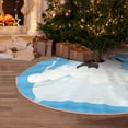 thumbnail image 5 of Rateoe Collie in Bathtub Pattern Christmas Tree Skirt with Ties , Christmas Tree Decorations, Farmhouse Christmas Decor Xmas Holiday Decorations-48", 5 of 6