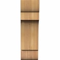 thumbnail image 2 of 6"W x 8"D x 20"H New Brighton Rough Sawn Corbel, Western Red Cedar, 2 of 9