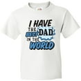 thumbnail image 3 of Inktastic I Have the Best Dad in the World Youth T-Shirt, 3 of 5