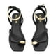 thumbnail image 4 of Sandalia Mujer Kipon Formal Flat negro 23, 4 of 5