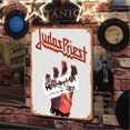 thumbnail image 2 of Placa Metal Vintage Judá Pintura Hierro Rectangular 30x40 Cm, 2 of 9