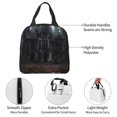 thumbnail image 4 of Easygdp Gloomy Mansion Forest Scene Bolsa Térmica Premium - Tela Oxford Impermeable, Gran Capacidad, Bolsillo Frontal, Unisex para Trabajo, Escuela, Actividades al Aire Libre y Picnics, 4 of 8