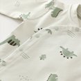 thumbnail image 5 of TOWED22 Toddler Boys Girls Christmas Pajamas Dinosaur Jammies Santa Claus Kids Cotton Fall Winter Sleepwear Set 6-12 Months 12-24 Months 2t 3t 4t 5t 6t 7t 8t 9t Children,Green,12-18 M, 5 of 9