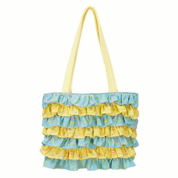 Fizzy Ruffle Tote