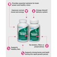 thumbnail image 3 of Platinum Naturals Easymulti Teen para mujeres j&#2013265923venes, 60 c&#2013265921psulas blandas, multivitam&#2013265933nico completo con hierro, vitaminas B6 y B12, D3 y calcio. Fav, 3 of 5