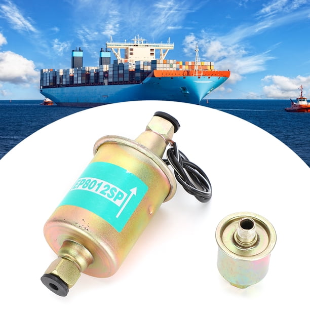 Bomba De Combustible Eléctrica Universal, Pieza Diésel En Línea Para Coches, Camiones, Barcos, Generadores De 12V