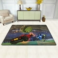thumbnail image 2 of Rocket League Rug, Ultra Soft Flannel Area Rug With Non-Slip Backing, Plush Memory Foam Carpet Rug For Bedroom, Living Roo,M Dining Ro,Om Playroom, Absorbent Washable Floor Mat, 2 of 7