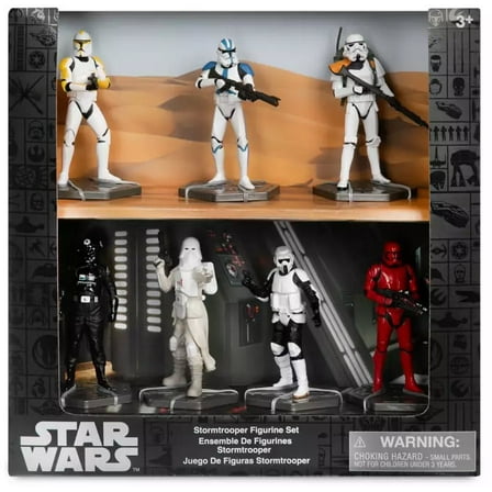 Star Wars Stormtrooper 7-Piece PVC Figure Play Set