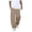 48# Camel, variant on Men's Wide Leg Sweatpants Elastic Drawstring Waist Baggy Relaxed Fit Soft Lounge Pants with Deep Pockets Light Purple S