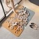 thumbnail image 1 of Alfombra de Baño Absorbente, Tapete de Baño de Secado Rápido con Respaldo Antideslizante, Pila de Microfibra Suave, Absorbe Agua, 40x60cm para Baño, Ducha, Bañera, 1 of 6