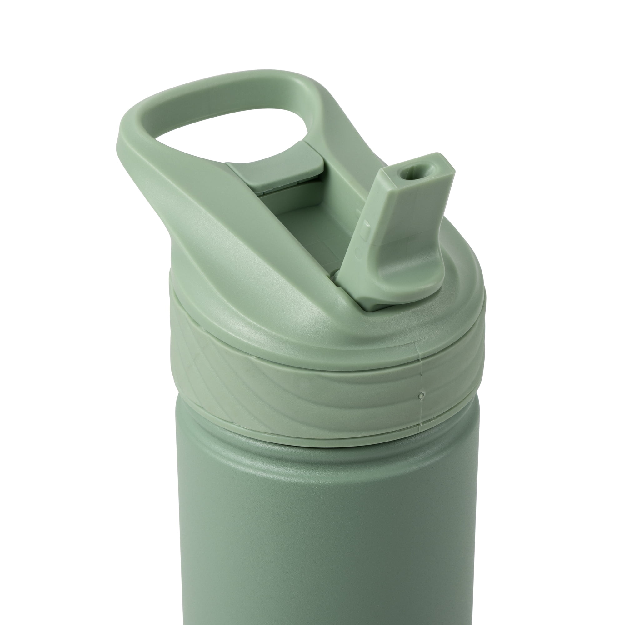 Bouteille d'eau TAL Ranger en acier inoxydable avec paille facile à boire, 77 cl, sauge