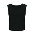 thumbnail image 5 of Lixiuxyad Women's Tank Top Camisole Women's Casual Sleeveless Yoga Tank Top Loose Fit Comfortable Summer Workout Vest For Daily Wear Outdoor Activities,Black, 5 of 5