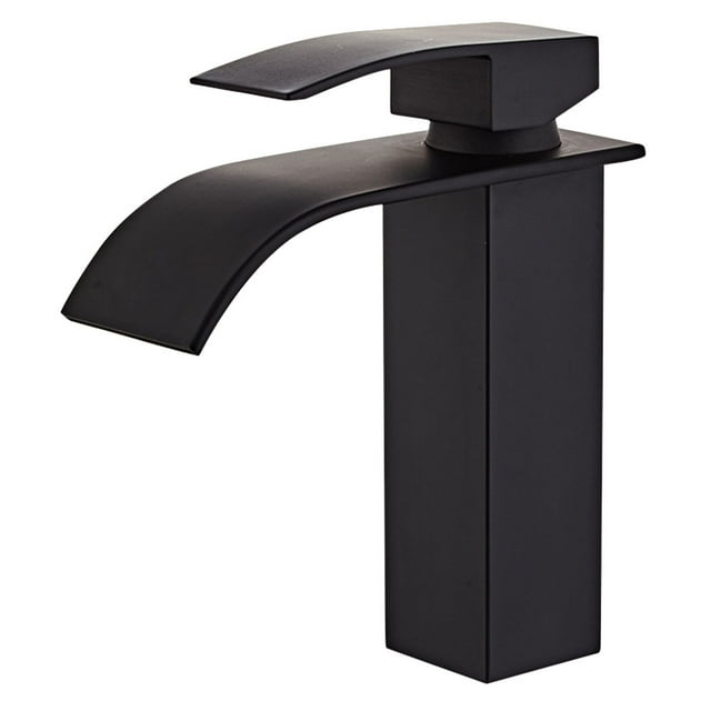 WHAMVOX Durable Laundry Tap with Wear Resistant Black Finish for Home Accessory Use in Kitchen Sinks 1Pcs
