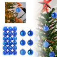 thumbnail image 7 of 36PCS Mini Christmas Ball Ornaments - 1.2" Shatterproof Hanging Decorations for Xmas Tree, Holiday & Party Decor (Red/Green/Gold), 7 of 7