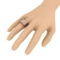 thumbnail image 4 of 1/3 Carat Men's Diamond Wedding Band Ring in 14K Rose Gold (Ring Size 13.5) (SI1-SI2 Clarity), 4 of 5