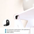 thumbnail image 6 of 12 x 12mm Angle Bracket  Metal Black  L Shaped Metal Brace Desk Furniture Protector, 24pcs, 6 of 7