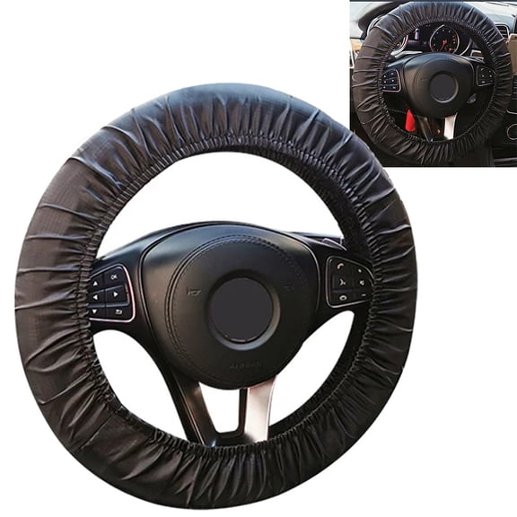 Universal Dustproof Car Steering Wheel Cover Oxford Cloth Repair Protective Part