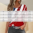 thumbnail image 3 of YLHFASHION T-Shirts Graphiques pour Femmes 4 Juillet Col Rond 2025 Drapeau Américain Manches Courtes Chemise d'Été pour l'Indépendance Rabais de 50 % Liquidation T-shirt à Manches Courtes pour Femme, 3 of 5