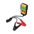 thumbnail image 1 of Battery Tester, Backlit LCD Screen High-Accuracy Battery Checker With A Pair Of  For 12V Battery, 1 of 8
