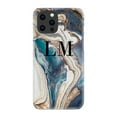 thumbnail image 1 of Personalised Luxe Marble Initials iPhone 14 Pro Max Case,iPhone 16 Pro Max, 1 of 5